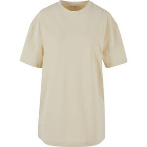 Build Your Brand Womens/Ladies Boyfriend Oversized T-Shirt / Sand